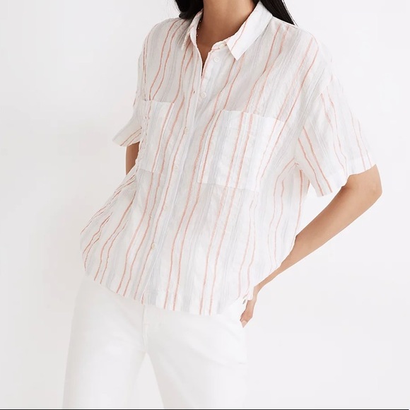 Madewell Tops - Madewell Beachside Shirt